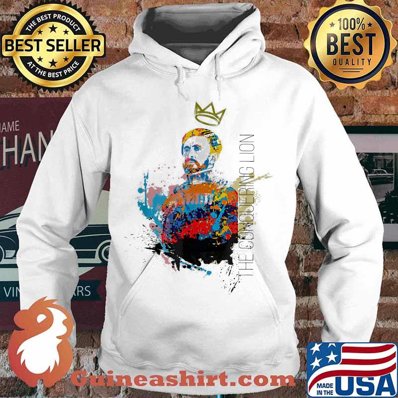 The conquering lion haile selassie portrait art s Hoodie