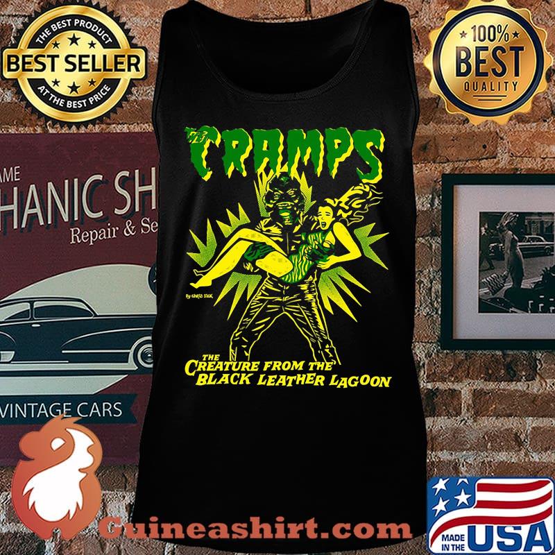 The cramps band the creature from the black leather lagoon s Tank top