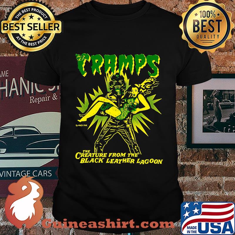 The cramps band the creature from the black leather lagoon shirt