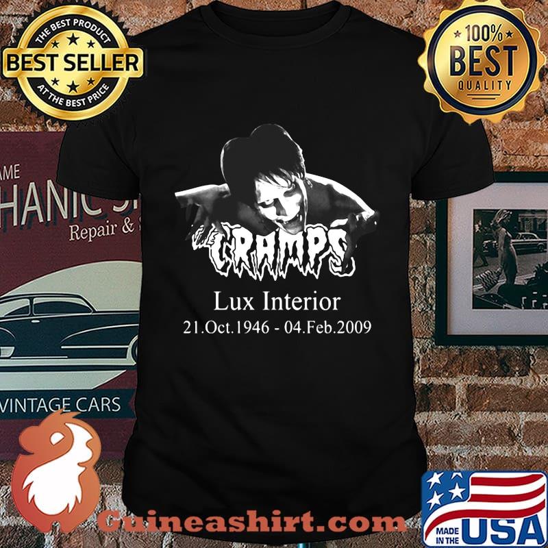 The cramps lux interior 21 oct 1946 04 feb 2009 shirt