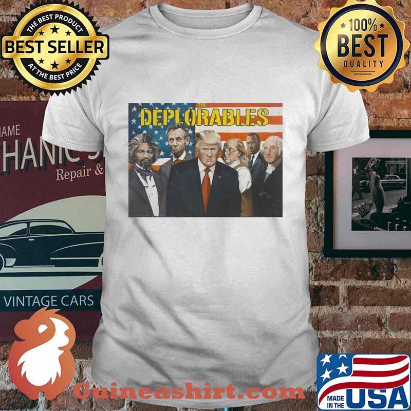 The Deplorables American Flag shirt
