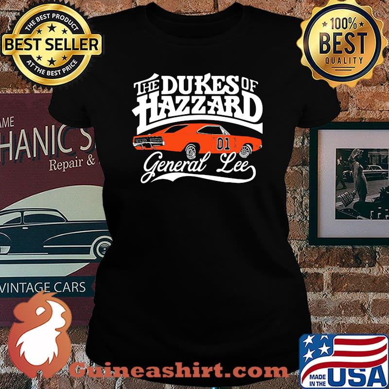 The dukes of hazzard general lee car 01 s Laides tee