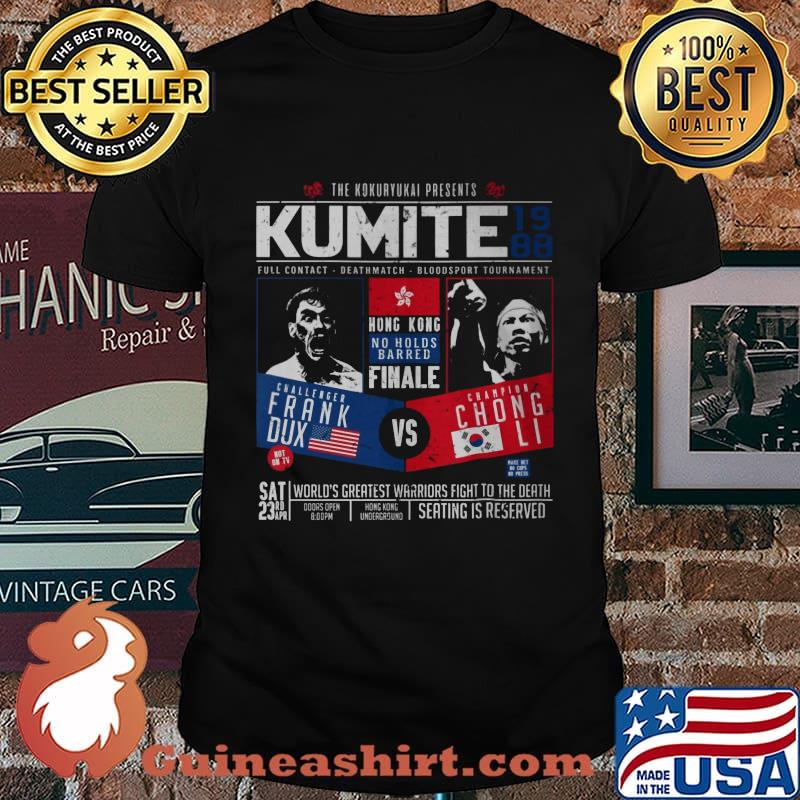 The kokuryukai presents kumite shirt