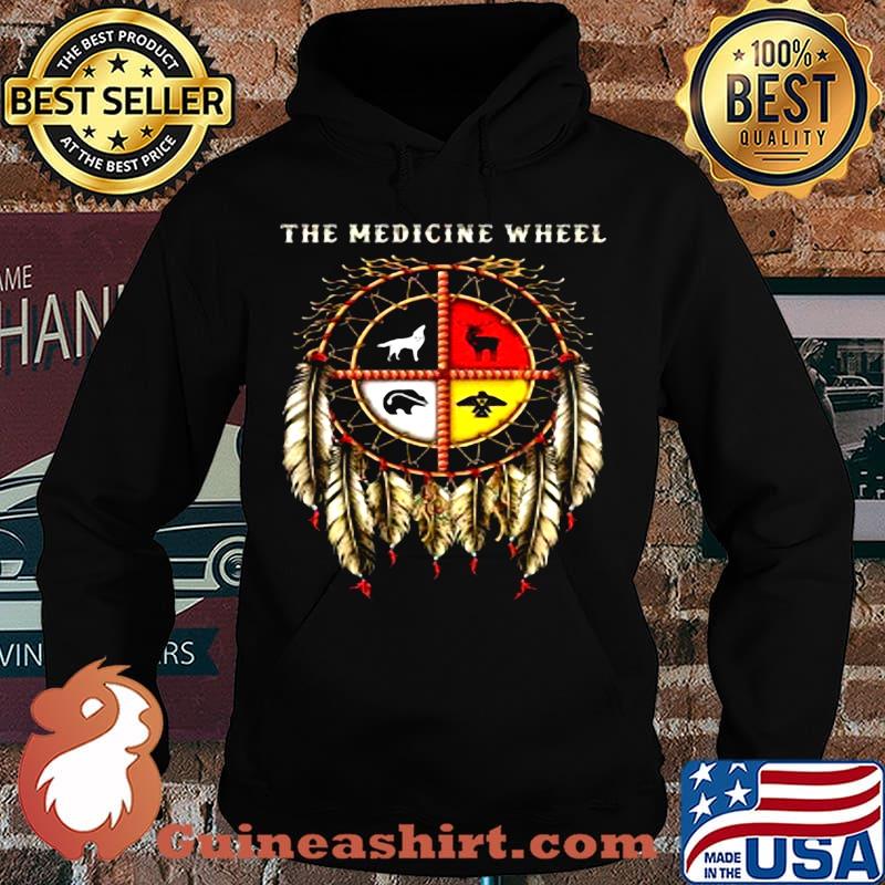 The medicine wheel animals native s Hoodie