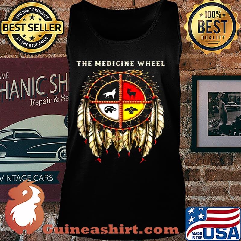 The medicine wheel animals native s Tank top