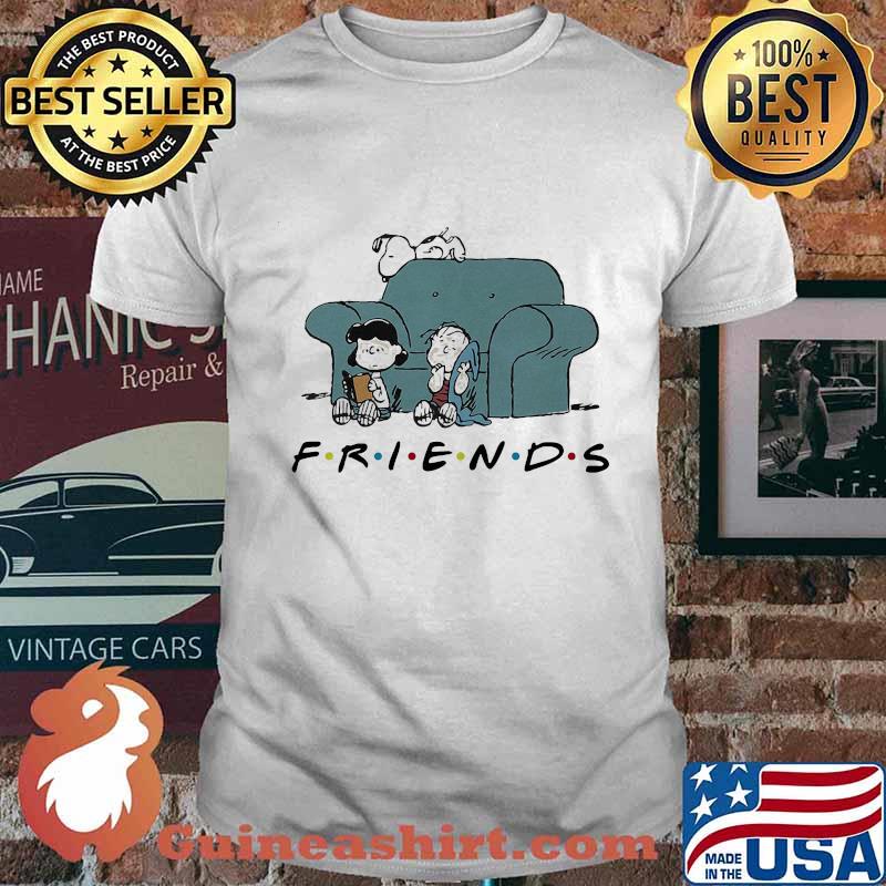 The peanuts sofa friends shirt