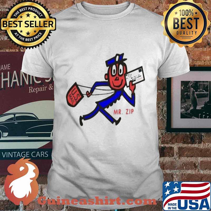 The postman u.s. mail mr zip shirt