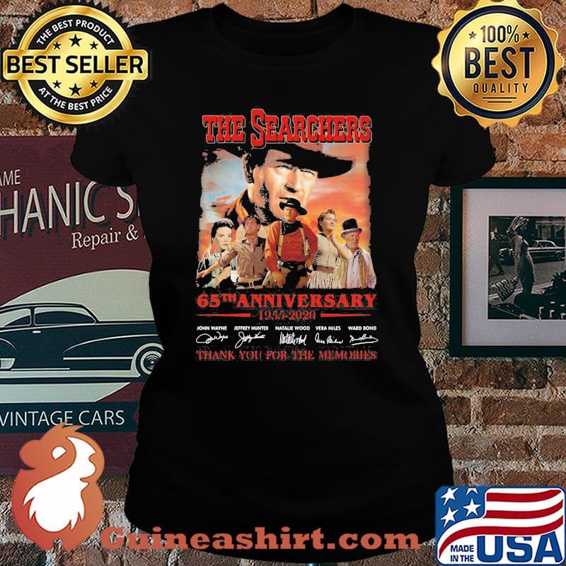 The searchers 65th anniversary 1955 2020 thank you for the memories signatures s Laides tee