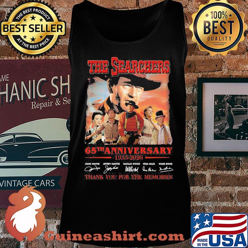The searchers 65th anniversary 1955 2020 thank you for the memories signatures s Tank top