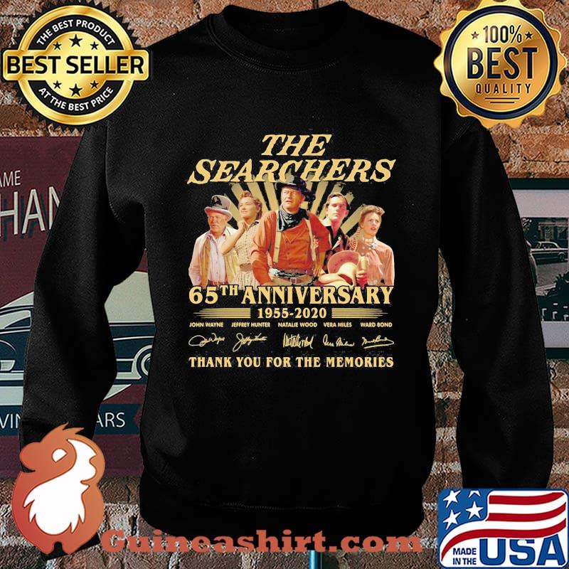 The searchers 65th anniversary 1955 2021 thank you for the memories signatures light s Sweater
