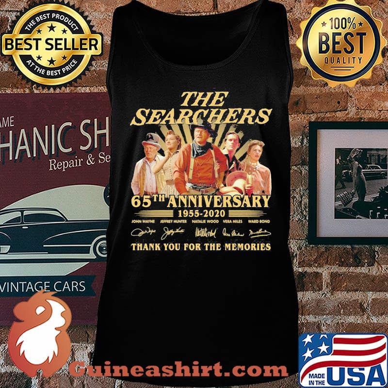 The searchers 65th anniversary 1955 2021 thank you for the memories signatures light s Tank top