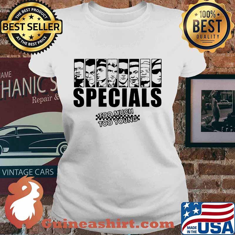 The specials band too much too young s Ladies tee