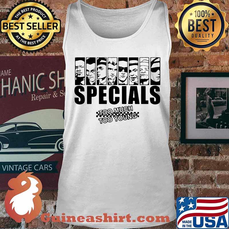 The specials band too much too young s Tank top