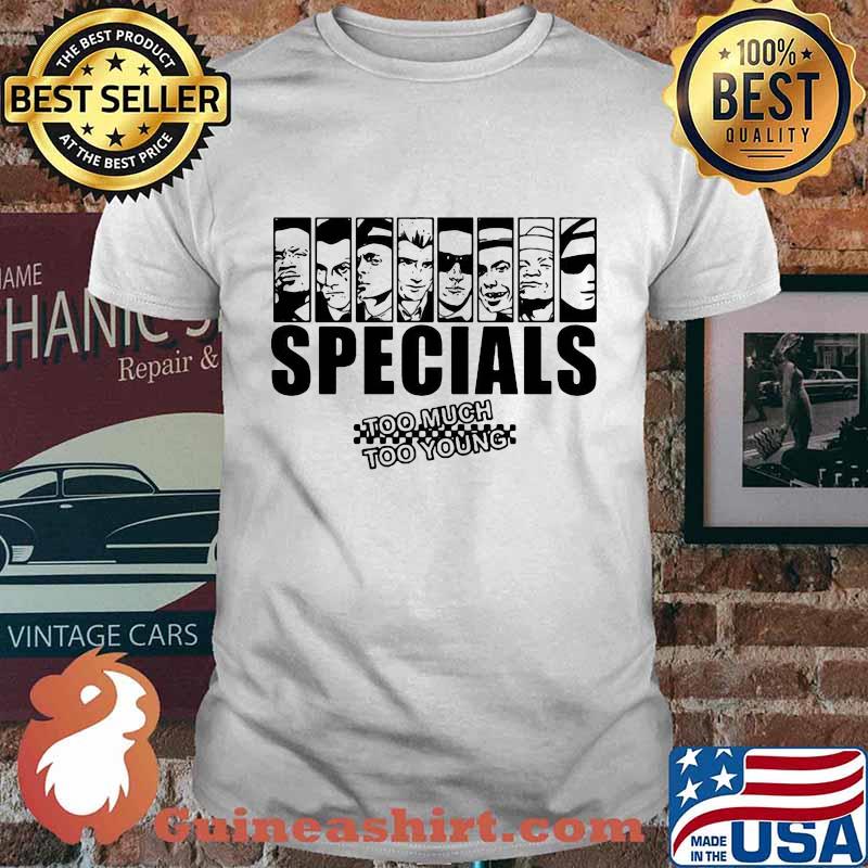 The specials band too much too young shirt