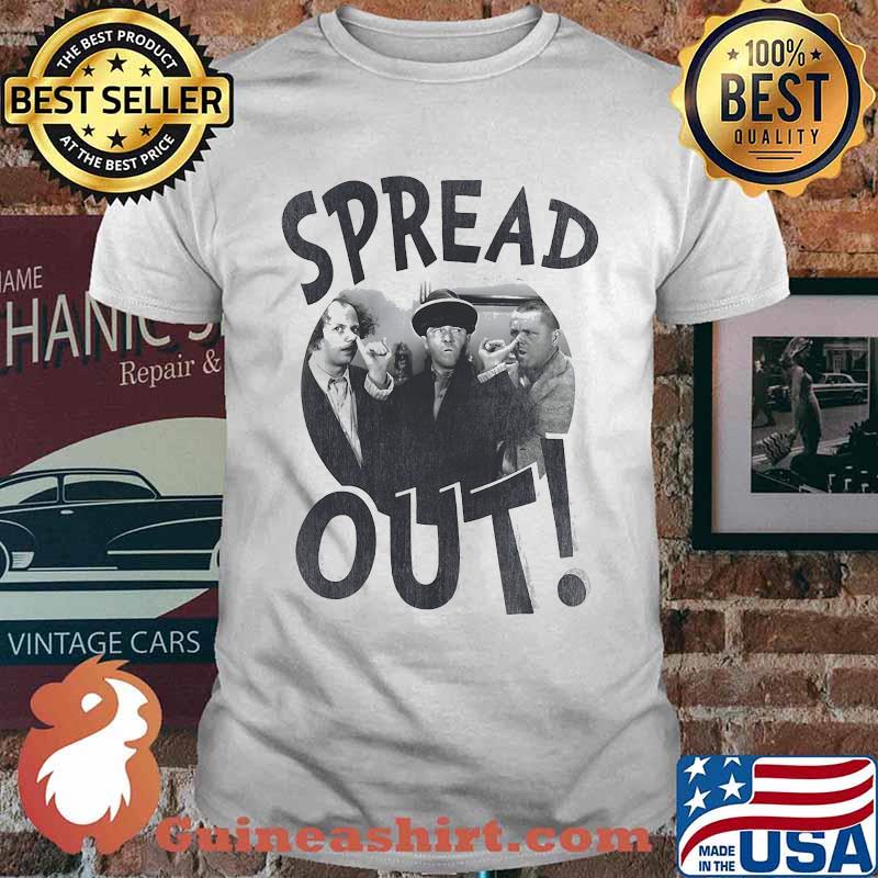 The three stooges spread out shirt
