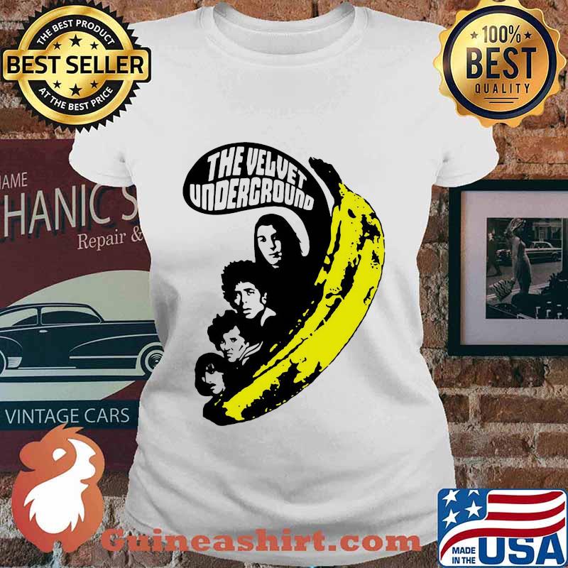The velvet underground band members banana s Ladies tee