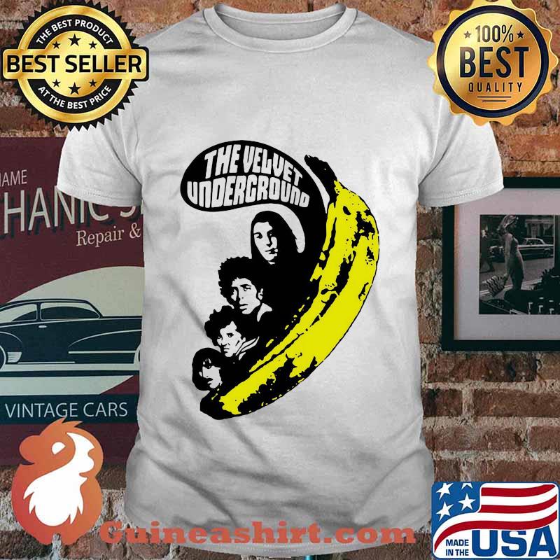 The velvet underground band members banana shirt
