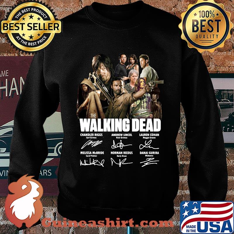 The walking dead movie characters signatures s Sweater