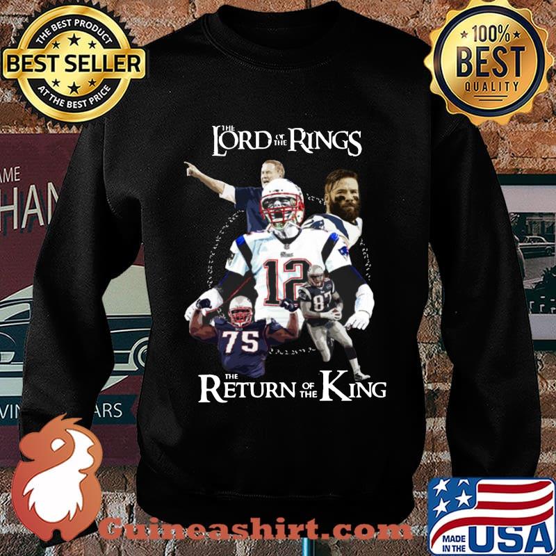 Tom brady 12 the lord of the rings the return of the king s Sweater