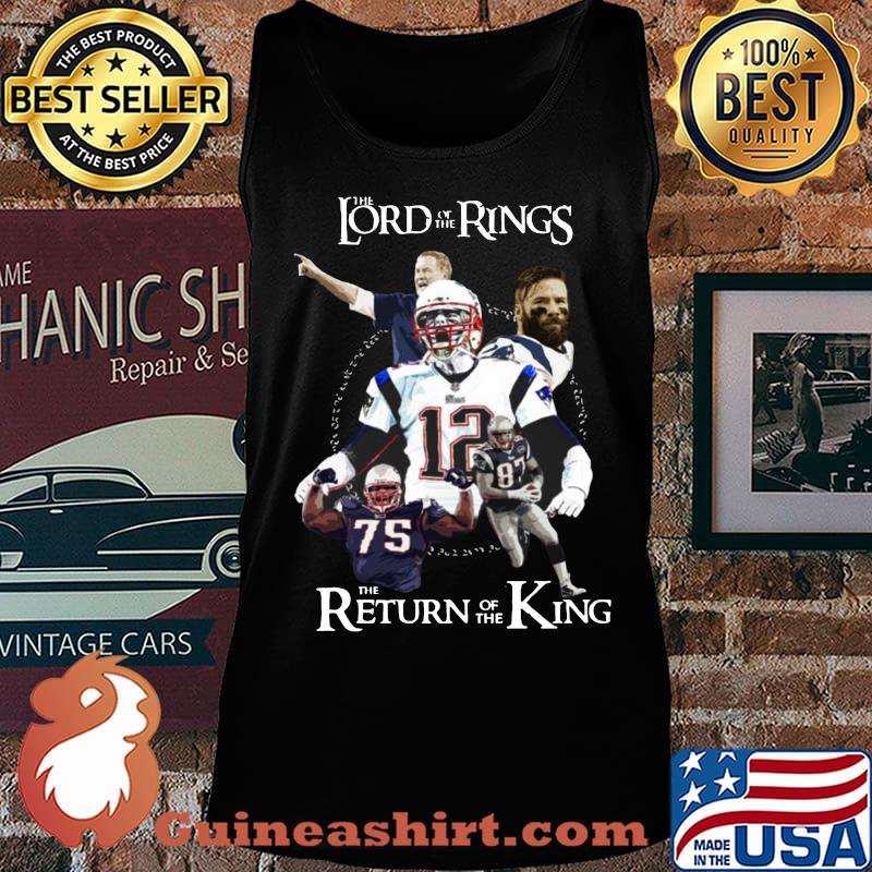 Tom brady 12 the lord of the rings the return of the king s Tank top