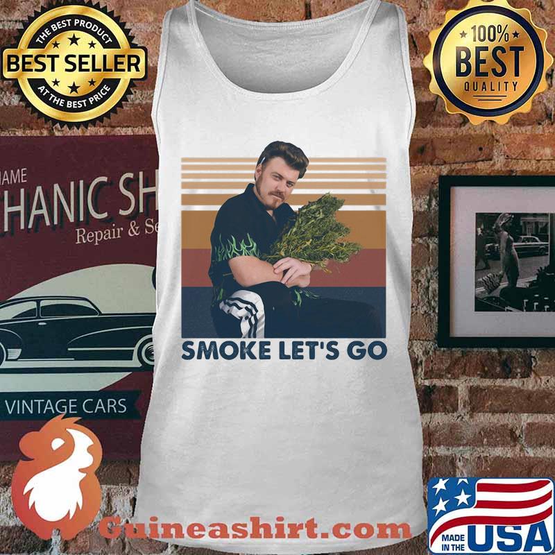 Trailer park boys smoke let's go vintage retro s Tank top