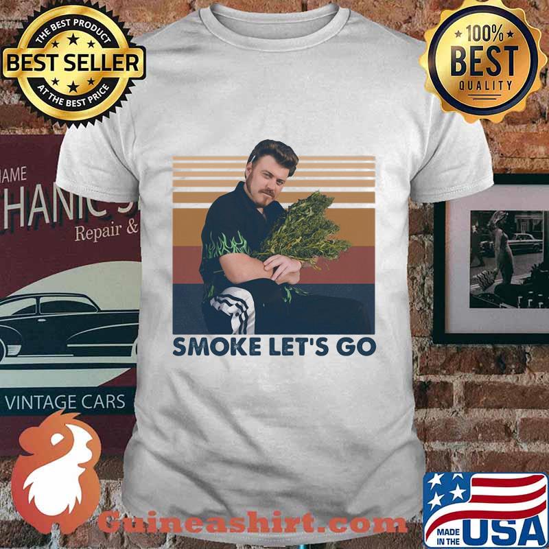 Trailer park boys smoke let's go vintage retro shirt