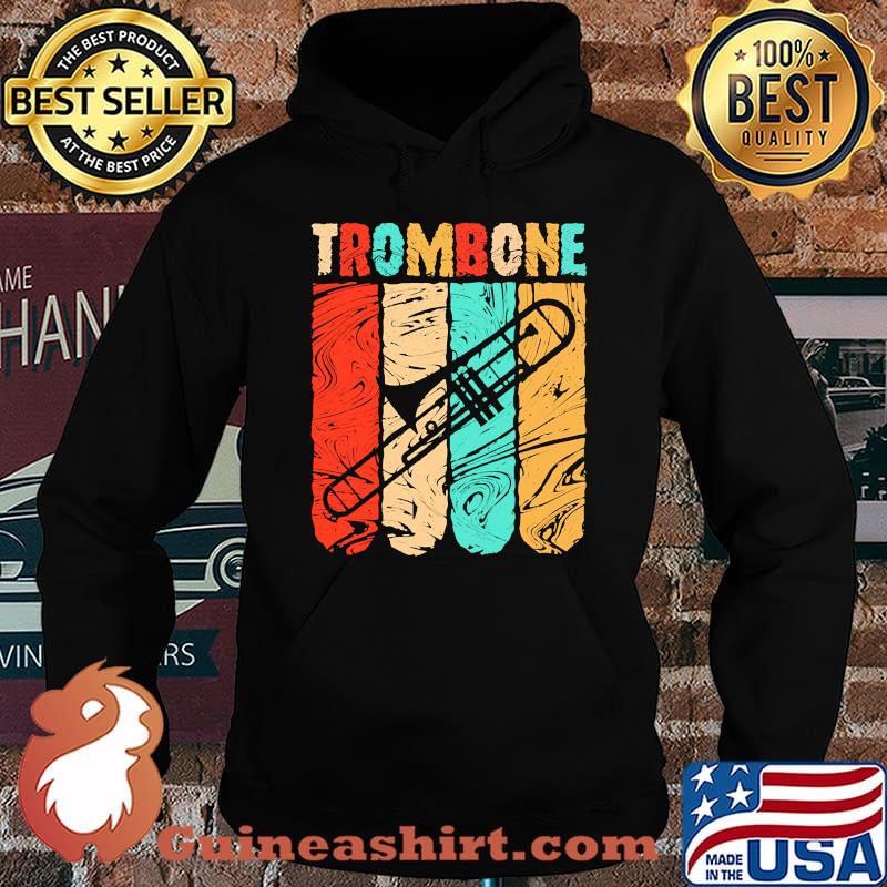 Trombone vintage retro classic s Hoodie