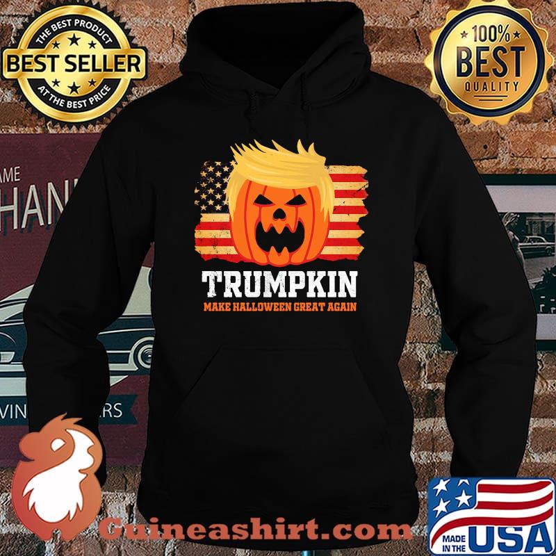 Trump trumpkin make halloween great again american flag independence day s Hoodie