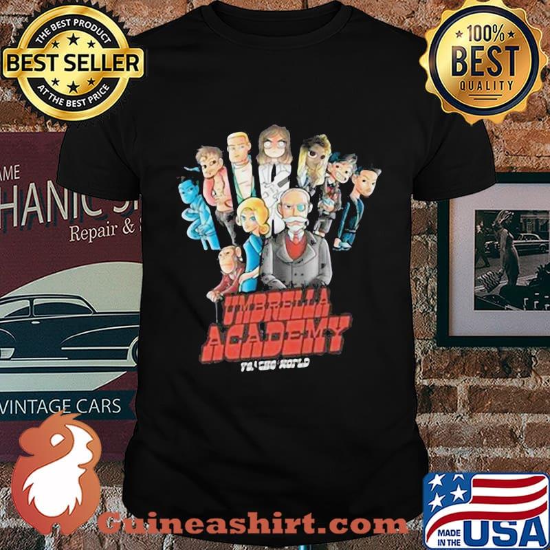 Umbrella academy y'all work shirt