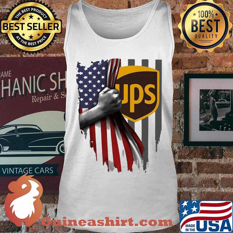Ups american flag independence day s Tank top