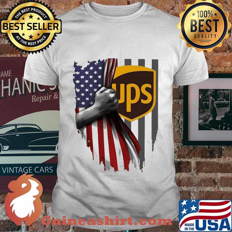 Ups american flag independence day shirt