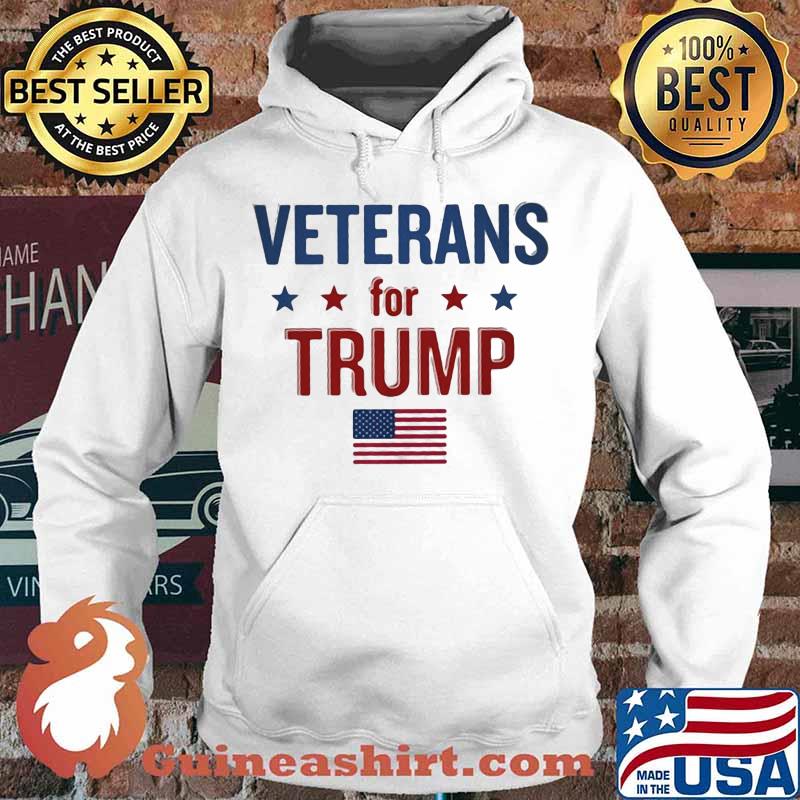 Veterans for Trump 2020 American Flag s Hoodie