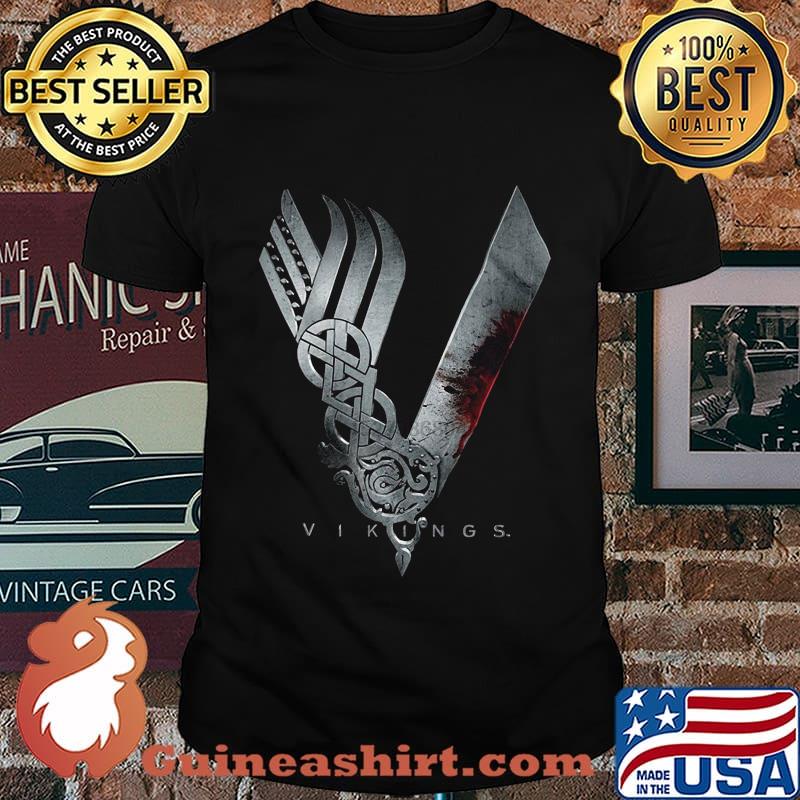 Vikings tv show logo shirt