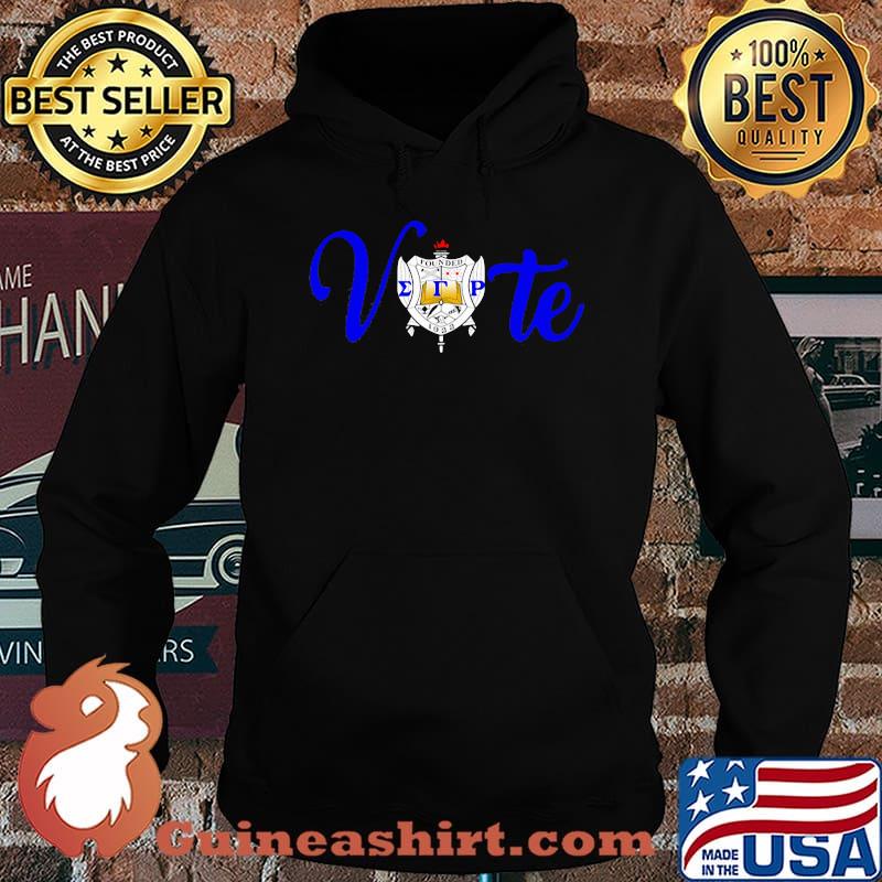 Vote sigma gamma rho sorority shield s Hoodie