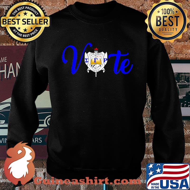 Vote sigma gamma rho sorority shield s Sweater