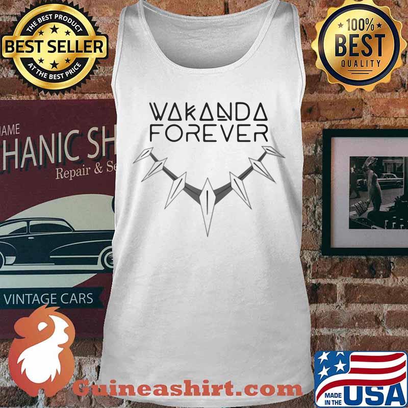 Wakanda forever black panther chadwick rip 2020 s Tank top