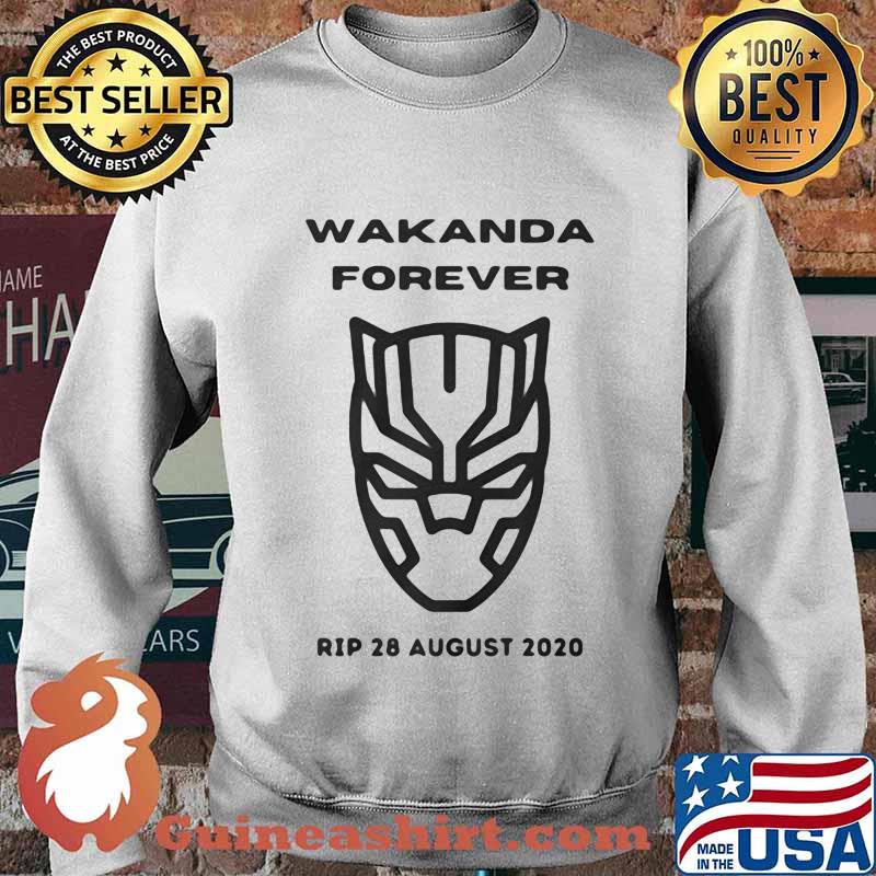 Wakanda forever black panther rip chadwick 28 august 2020 s Sweater