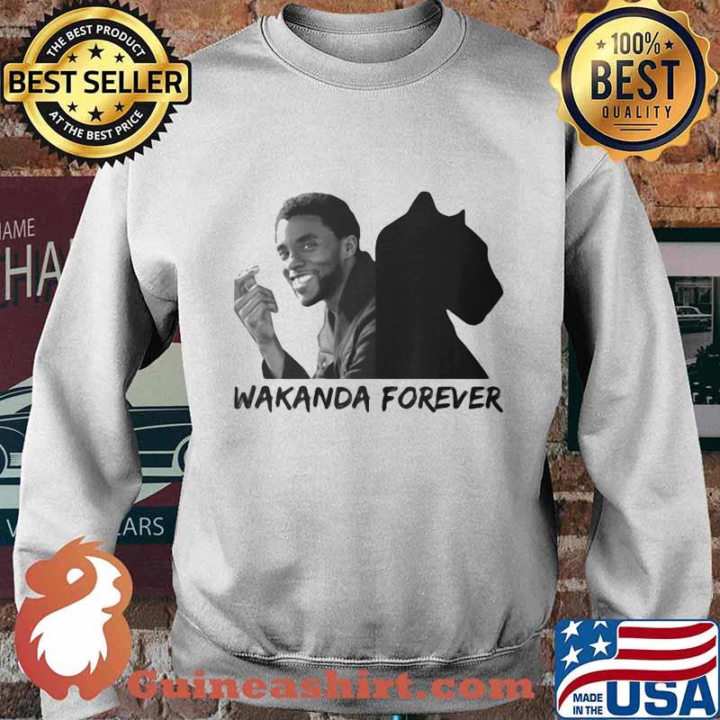 Wakanda forever black panther rip chadwick actor 2020 s Sweater
