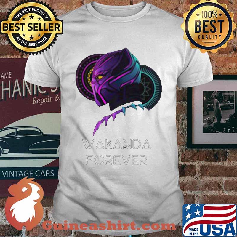 Wakanda forever marvel heroes black panther chadwick rip 2020 shirt