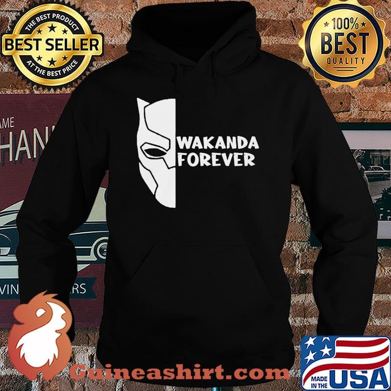Wakanda forever marvel heroes black panther chadwick rip face s Hoodie