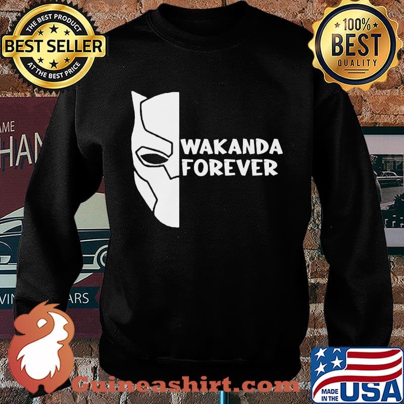 Wakanda forever marvel heroes black panther chadwick rip face s Sweater