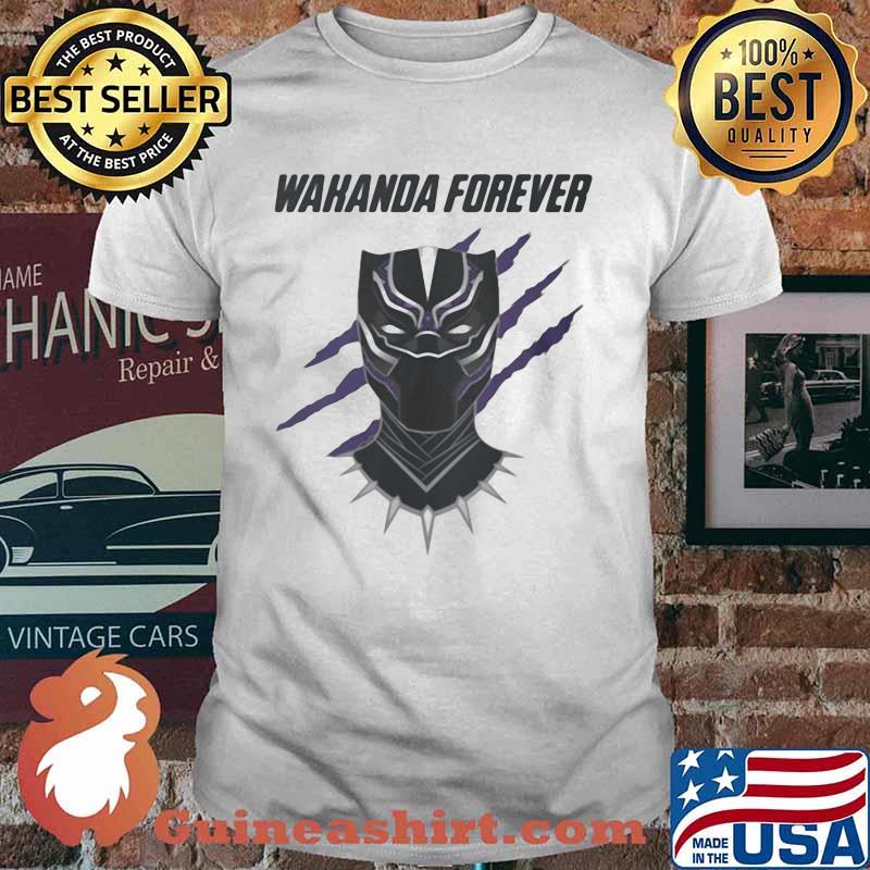 Wakanda forever marvel heroes black panther rip chadwick shirt