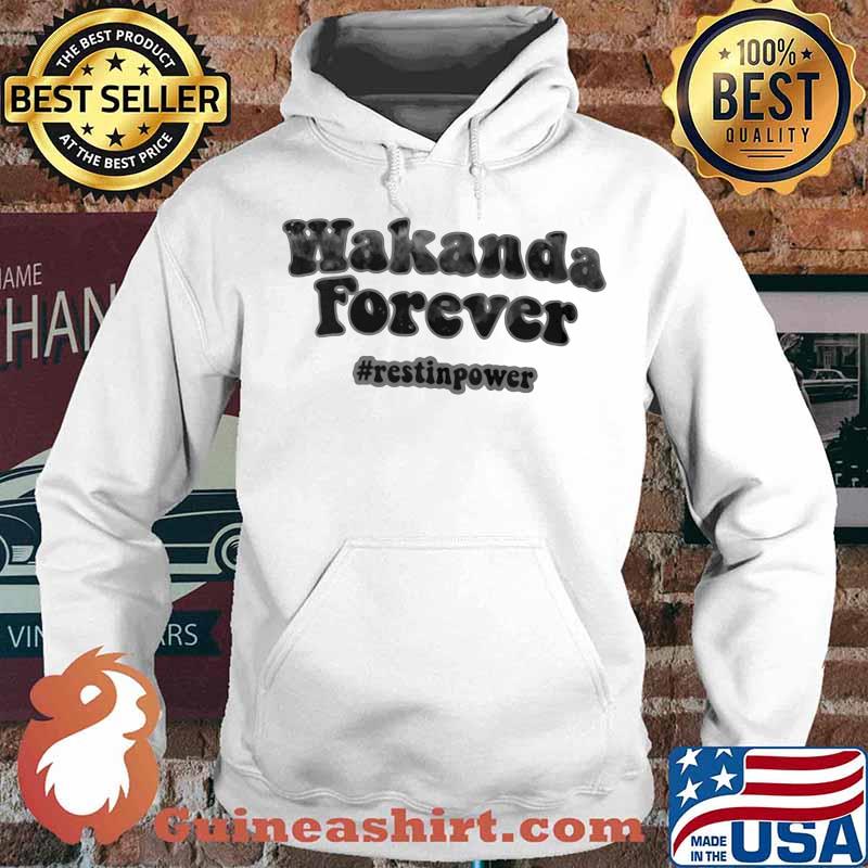Wakanda forever rip chadwick black panther rest in power s Hoodie