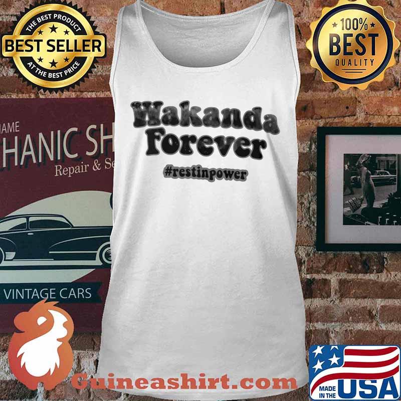 Wakanda forever rip chadwick black panther rest in power s Tank top