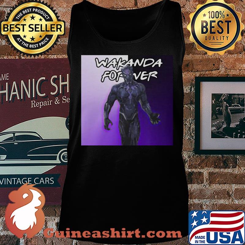 Wakanda forever rip chadwick boseman black panther rest in power s Tank top
