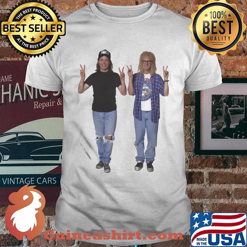 Wayne campbell and garth algar shirt