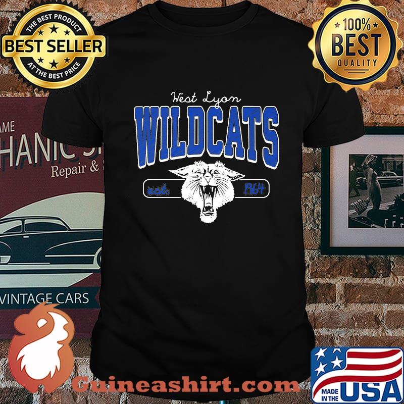 West lyon wildcats 1964 shirt