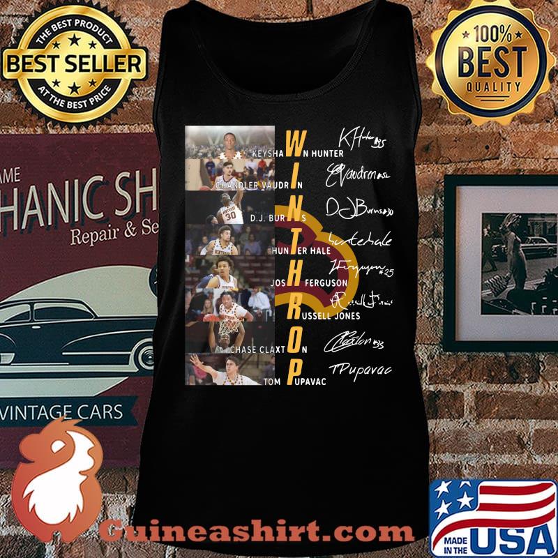 Winthrop eagles men's basketball players signatures s Tank top