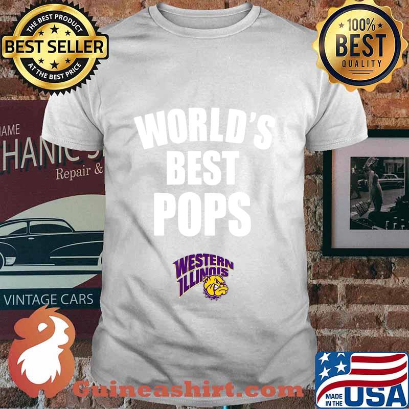 World's best pops western illinois shirt