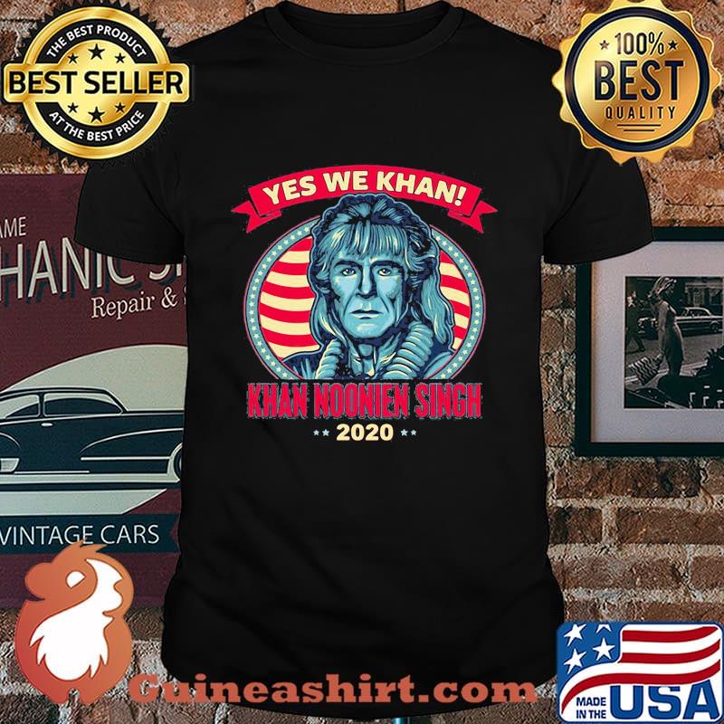 Yes we khan noonien singh 2020 america shirt